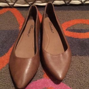 Brown flats - NEVER WORN